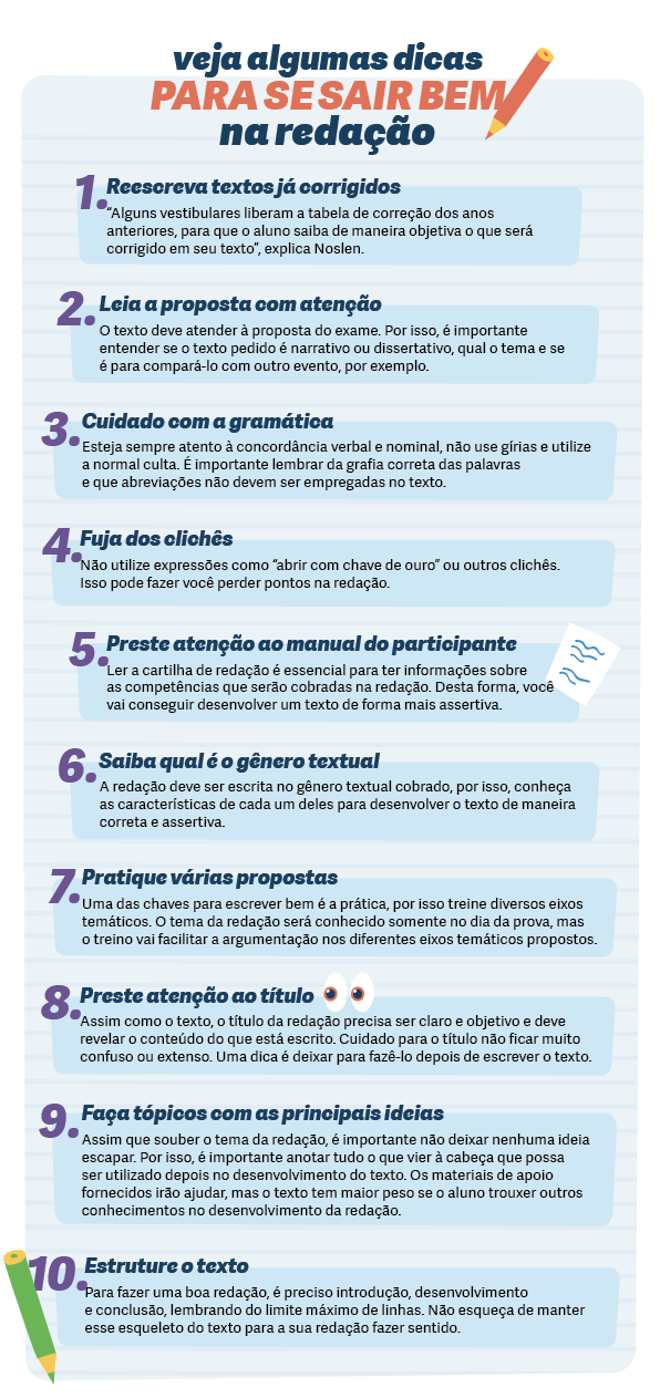Marista Lab - Dicas para vestibular e Enem: Redação